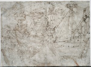 Rymdskepp, c. 1410-talet.