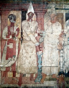 Parthian Empire: "" Sacrifice of Conon"" Fresk av Temple of the Palmyrenian Gods eller Temple of Bel