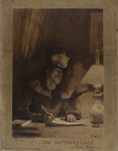 Alltid kärlek! Älska igen!, c. 1886. av Pascal Adolphe Jean Dagnan Bouveret
