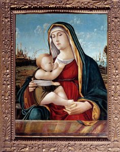 Madonna del Latte (målning, ca 1496-1504) av Pasqualina da Venezia
