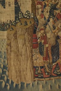 Pastrana-gobelängerna, tillverkning i Tournai, troligen från Passchier Greniers verkstad, ca 1471 - 1475 (gobeläng)