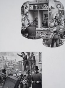 William Booth (1829-1912) (gouache på papper)