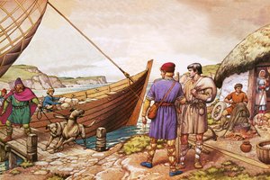 (St) Patrick fick möjlighet att lämna Irland där han hade hållits som slav
