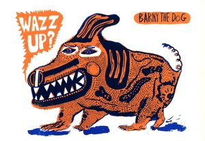 Wazz up, 2014 (screentryck)