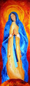 Madonna från Rosenkransen, 2011 av Patricia Brintle