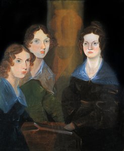 Porträtt av de tre Bronte-systrarna: Charlotte Bronte