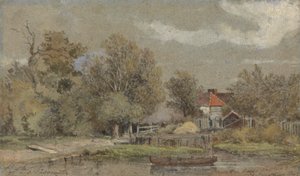 Battersea Fields, målade för Charles Matthews, Esq. av Patrick Nasmyth