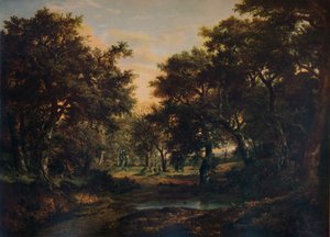 The Edge of the Wood, c1824 av Patrick Nasmyth