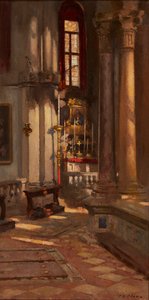 San Zaccaria, Venedig (olja på duk)