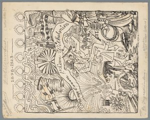 25-årsjubileum av Wilhelminas regering Jubileumsfirande 1898-1923 (titel på objekt)