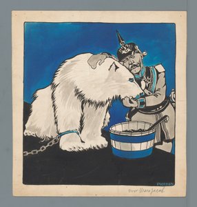 Tyskland och Ryssland av Patricq Kroon (signed by artist)
