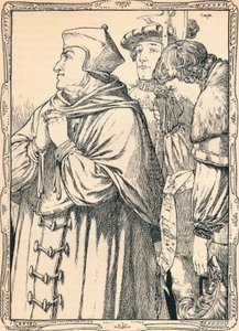 Arresteringen av kardinal Wolsey, 1902 av Patten Wilson