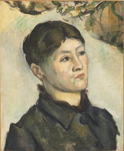 Portrait of Madame Cézanne av Paul Cézanne