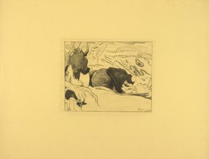 Tvättarna av Paul Gauguin