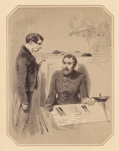 Gavarni i London: Utländska gentlemän i London (litografi)