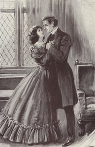 Illustration för Barchester Towers av Anthony Trollope (litho) av Paul (after) Hardy
