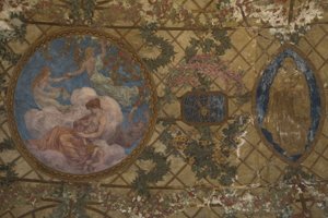 Dygnets timmar : La Maternité, mellan 1909 och 1910 (arkitektonisk dekor) av Paul Albert Baudouin