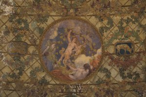 Månaderna i den revolutionära kalendern: Vendémiaire, mellan 1909 och 1910 (arkitektonisk dekor) av Paul Albert Baudouin