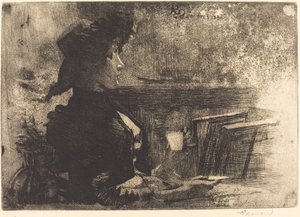 The Cup of Tea, 1883. av Paul Albert Besnard