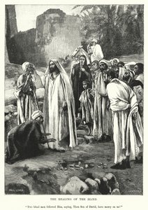 The Healing of the Blind (gravyr)