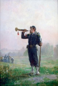 The Bugle, c1846-1890 av Paul Alexandre Protais