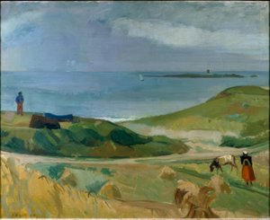 Ön Porquerolles av Paul Basilius Barth