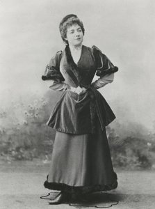 Porträtt av Juliette Girard, ca 1900