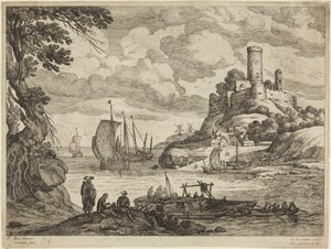 Hamnscen av Paul Bril