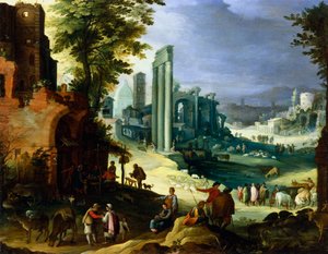Utsikt över Rom, c1574-1626