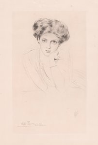 Ethel Barrymore av Paul Cesar Helleu
