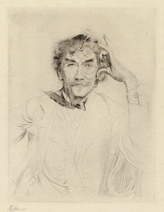 J. A. M. Whistler av Paul Cesar Helleu