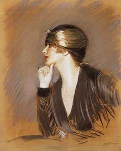 Porträtt av Lucette, ca 1913