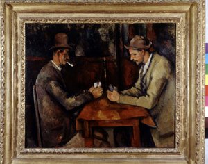 Kortspelare - av Paul Cézanne av Paul Cézanne