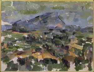 Berget Sainte-Victoire av Paul Cézanne