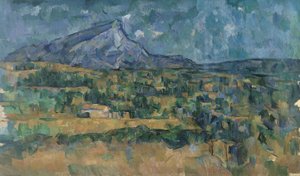 Mont Sainte-Victoire, ca 1902-06 (olja på duk) av Paul Cézanne