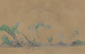 Mont Sainte-Victoire [framsida] av Paul Cézanne