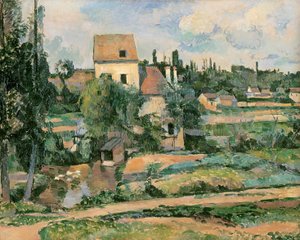 Moulin de la Couleuvre i Pontoise av Paul Cézanne