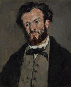 Porträtt av Anthony Valabrègue av Paul Cézanne