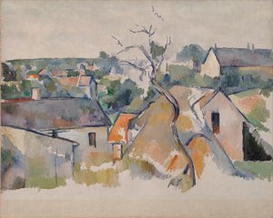 The Rooftops, ca 1898 (olja på duk) av Paul Cézanne
