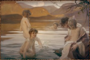 Första badet