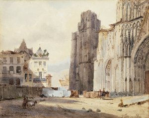 Kölns katedral av Paul Constantin Dominique Tetar van Elven
