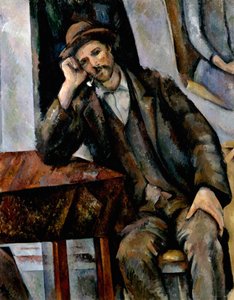 En rökare, 1890-1892. av Paul Cézanne