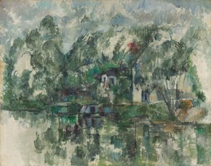 Vid vattnet, ca. 1890. av Paul Cézanne