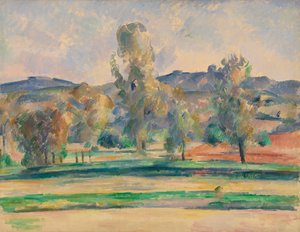 Höstlandskap av Paul Cézanne