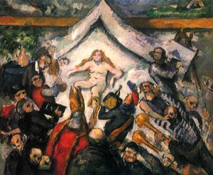 Den eviga kvinnan av Paul Cézanne
