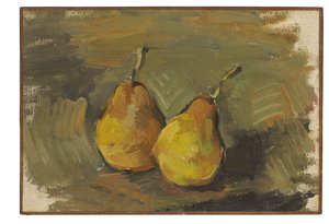 Två päron, c.1875 av Paul Cézanne