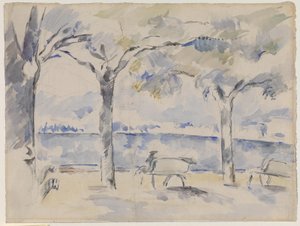 Hamn av Paul Cézanne