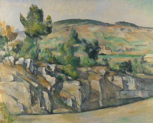 Hillside i Provence, ca. 1890 av Paul Cézanne