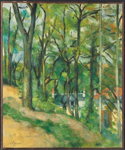 La Côte Saint-Denis i Pontoise av Paul Cézanne