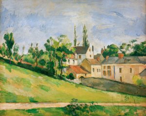 The Ascending Road - The Ascending Road av Paul Cézanne